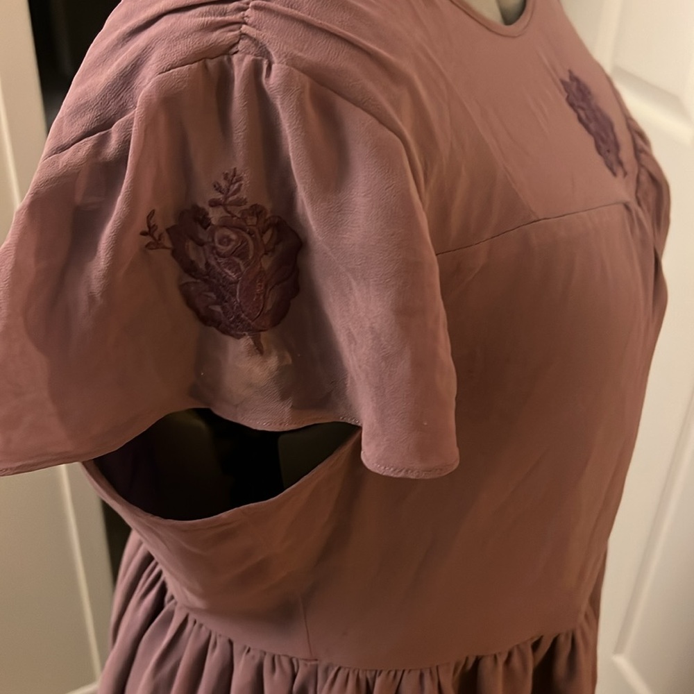 Purple Short Sleeve Dress from ModCloth - Picture 3 of 9